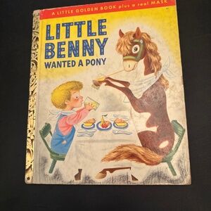 Little Benny Wanted a Pony, Little Golden Book #97